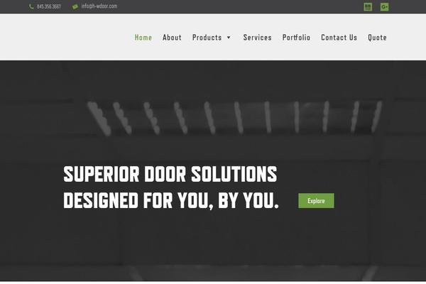 Construction-child theme site design template sample