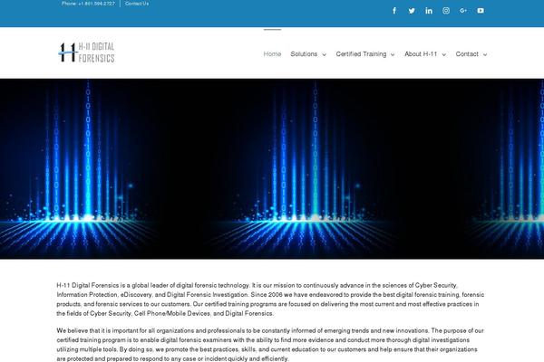 Avada theme site design template sample