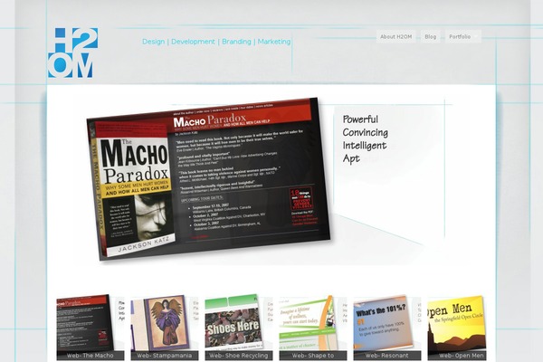 Modularity theme site design template sample