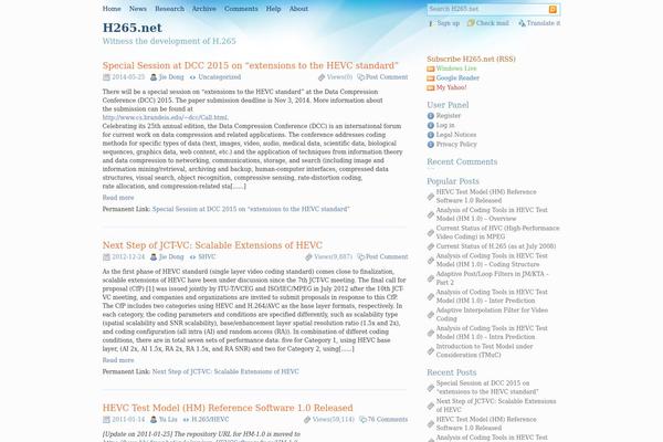 h265.net site used Codenameh_en