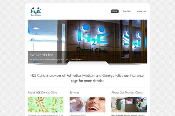 Dzonia Lite theme site design template sample