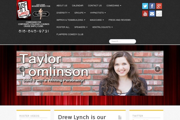 Parallax Pro theme site design template sample