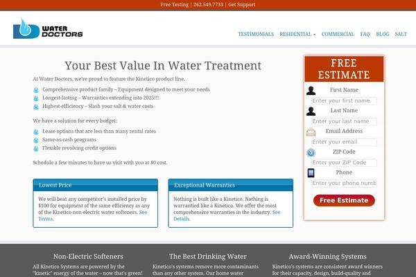 Customizr theme site design template sample
