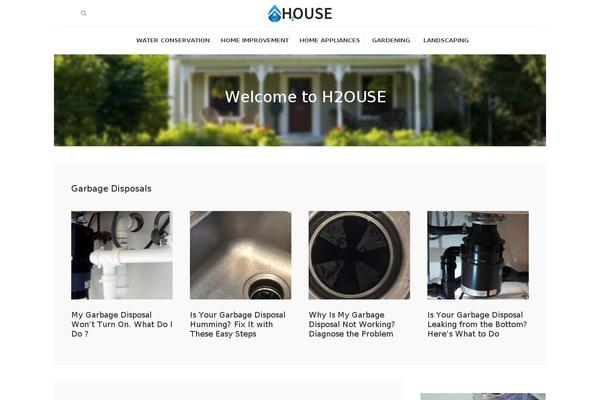 Vlog theme site design template sample