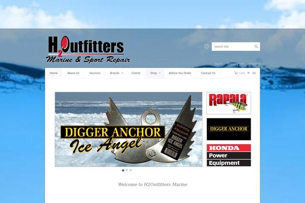 Abundance theme site design template sample