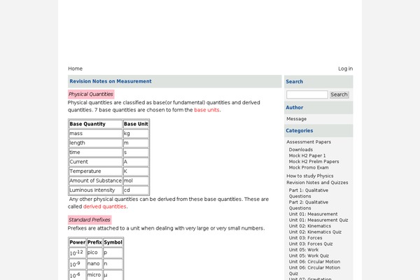 Site using Collapsing Categories plugin