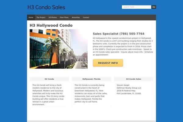 Shell Lite theme site design template sample
