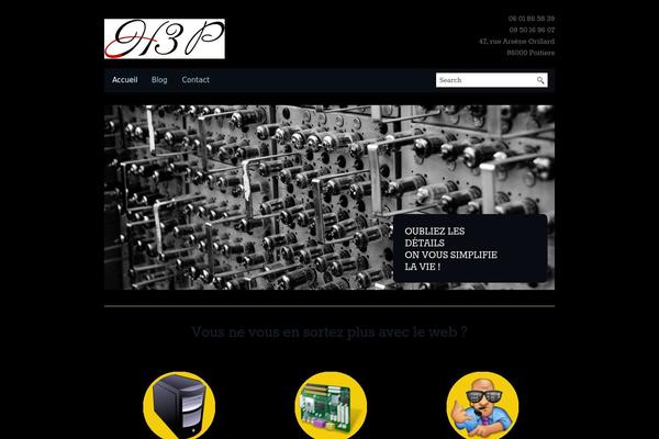 Avant theme site design template sample