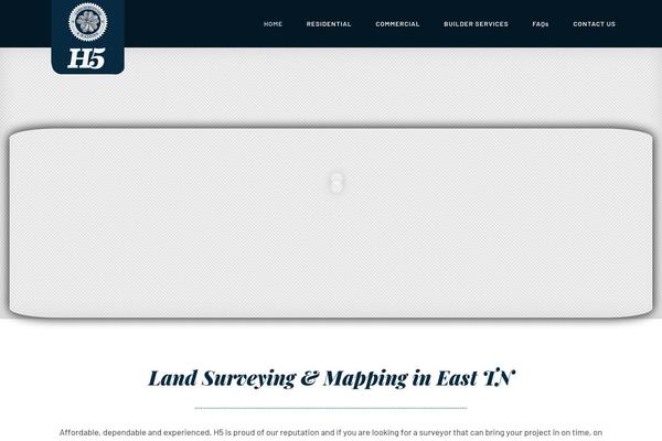 The-core-child theme site design template sample