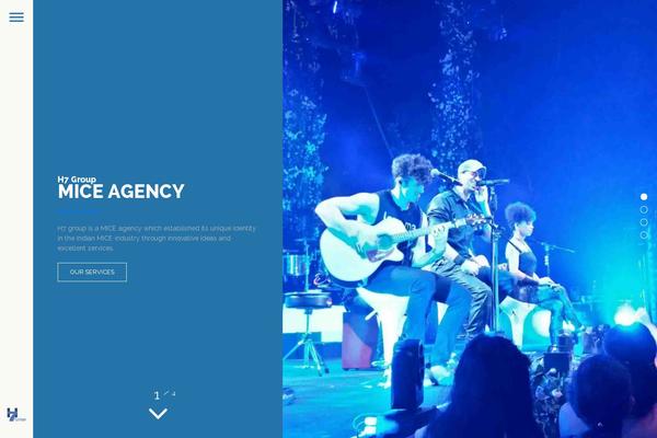 TORANJ theme site design template sample