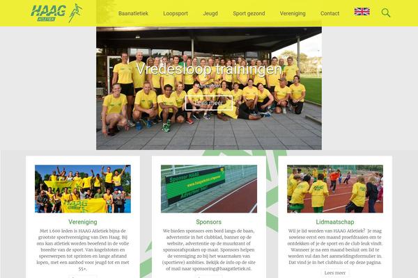 Radiate Pro theme site design template sample