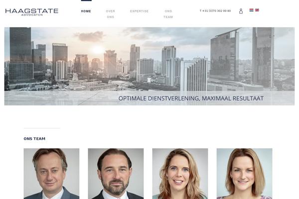 Passage theme site design template sample