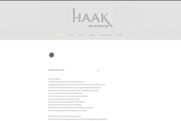 haakarch.com site used Stacker