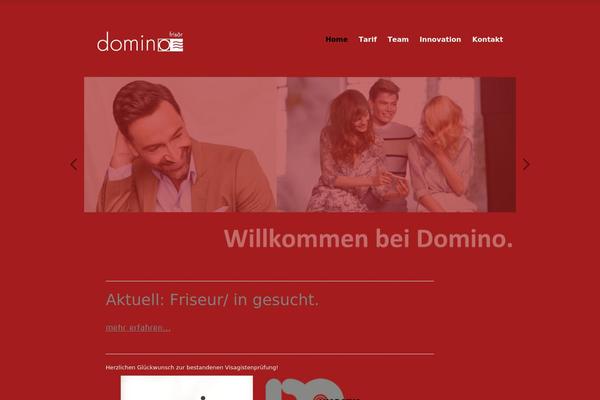 Hairsalon theme site design template sample
