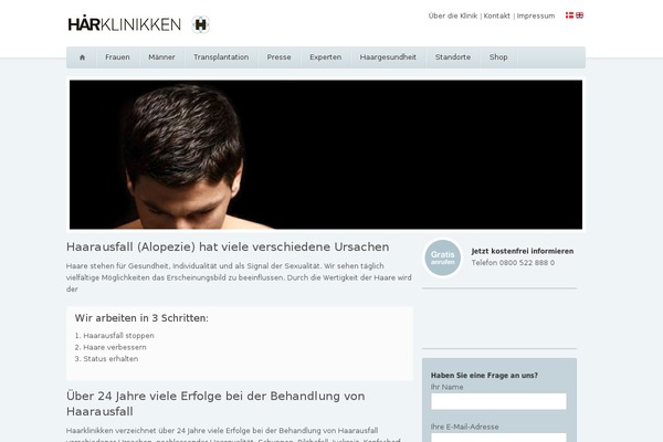 haarklinikken.de site used Hk