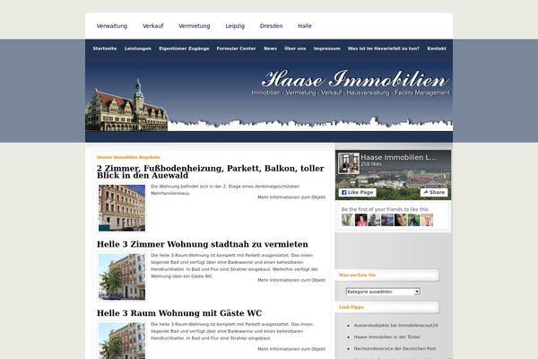 Interphase theme site design template sample