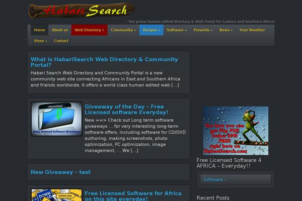 ResponsiveBlogily theme site design template sample