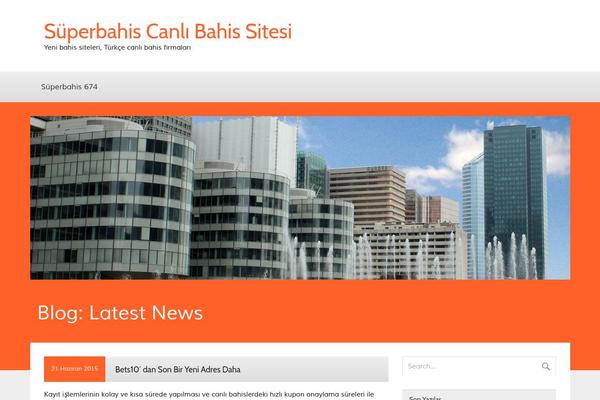 zeeFocus theme site design template sample