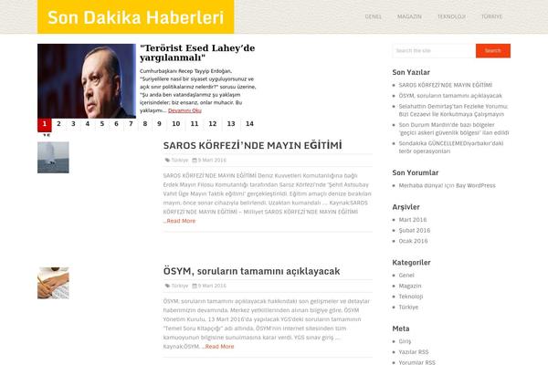 Spike theme site design template sample