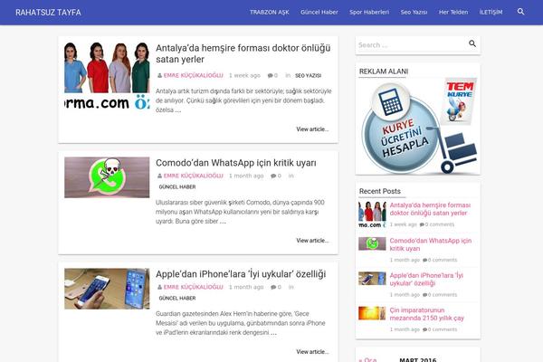 Fortunato theme site design template sample