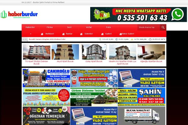 haberburdur.com site used Tema