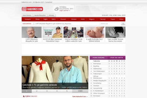 Havadis v2 theme site design template sample