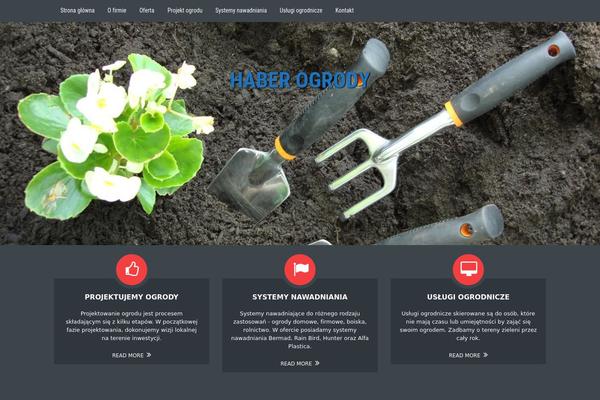 Unconditional theme site design template sample