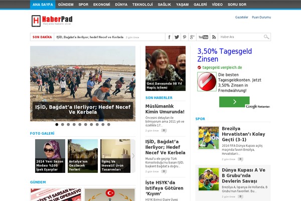 Site using Back To Top plugin