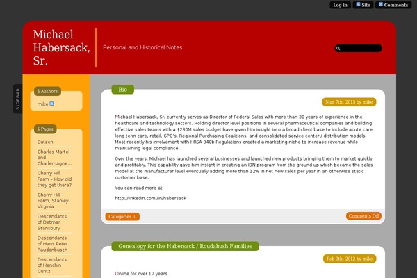 Ahimsa theme site design template sample