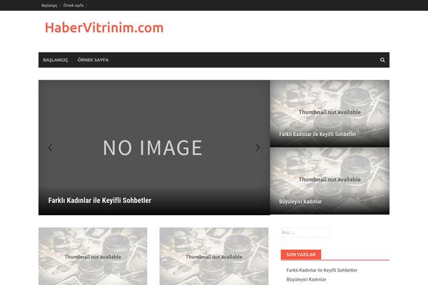 Awaken theme site design template sample