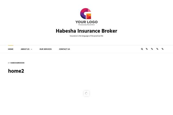 habeshainsurancebroker.com site used Solid-construction