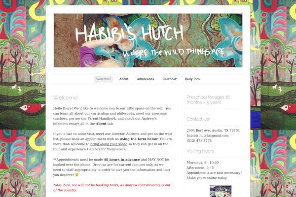 Forever theme site design template sample