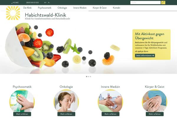 habichtswaldklinik.de site used Hwk