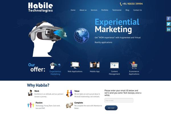 habiletechnologies.com site used Makro
