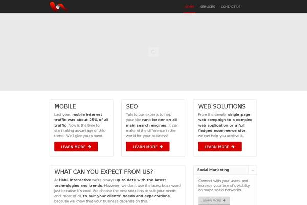 Site using Flexslider plugin