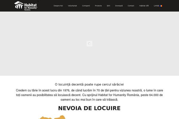 Habitat theme site design template sample
