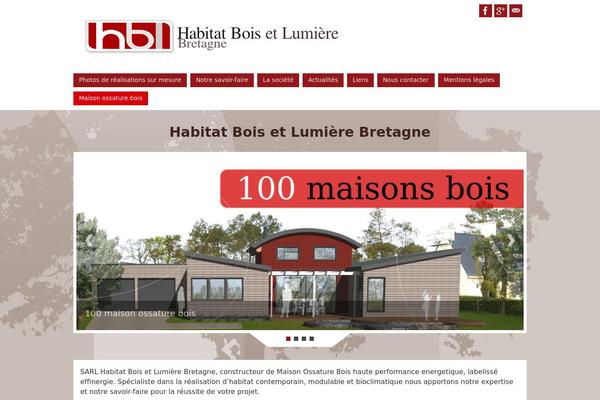 habitatboislumiere.com site used Parabola-old