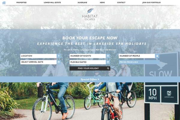 habitatescapes.com site used Habitat-escapes