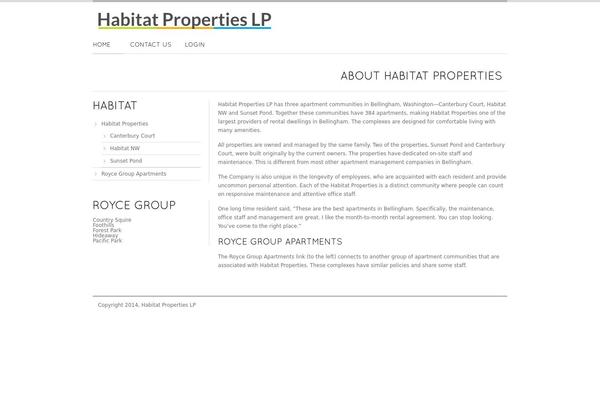 Vilisya theme site design template sample
