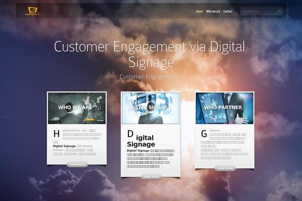 InStyle theme site design template sample