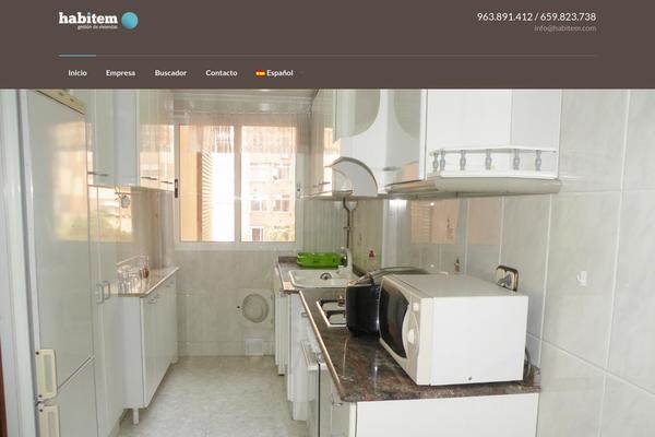 Realty theme site design template sample