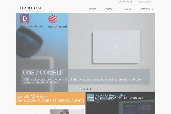 habits.it site used Habits