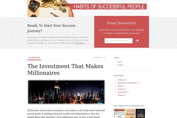 habitsofsuccessfulpeople.com site used Balance