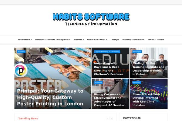 Jannah theme site design template sample