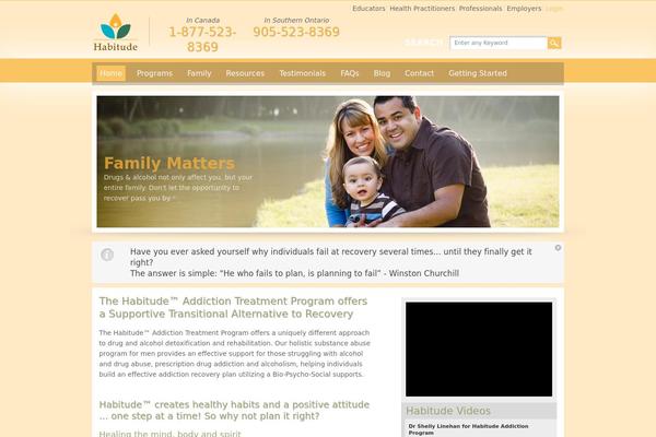 Wisdom theme site design template sample