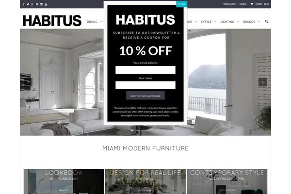 Wp_glory theme site design template sample