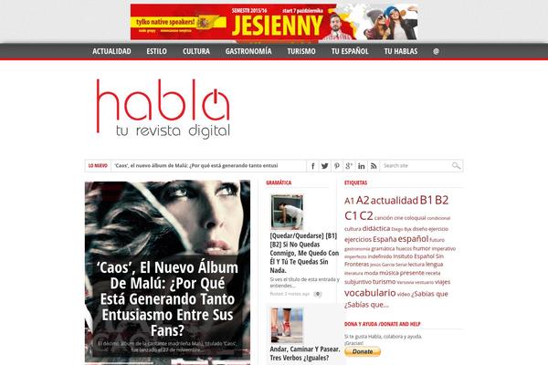habla.pl site used Max Mag