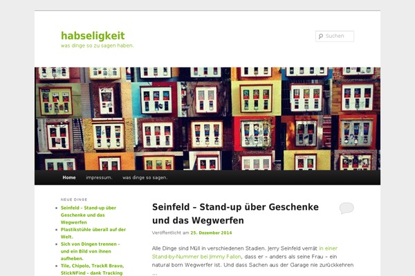 Twenty Eleven theme site design template sample