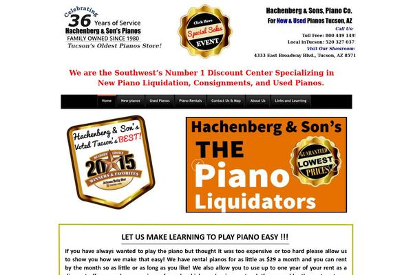 hachenbergpianos.com site used Ultimatum