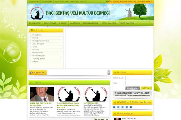hacibektasdernegi.com site used Koydernek